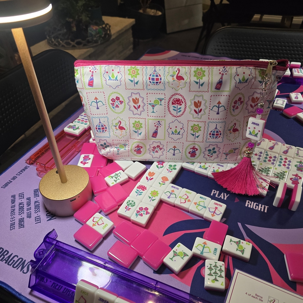 Champagne, Martini, Disco Ball Mahjong Tile Set - Picture 5 of 9